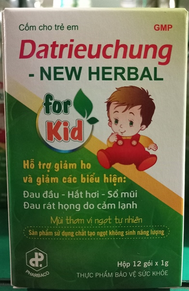 Datrieuchung - New Herbal for kid (K*72H*12gói*1g) - TW1