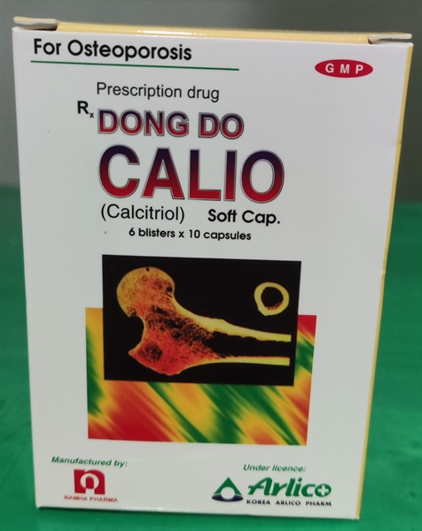 Dong do Calio (Calcitriol) (H*6vỉ*10viên) - Nam Hà