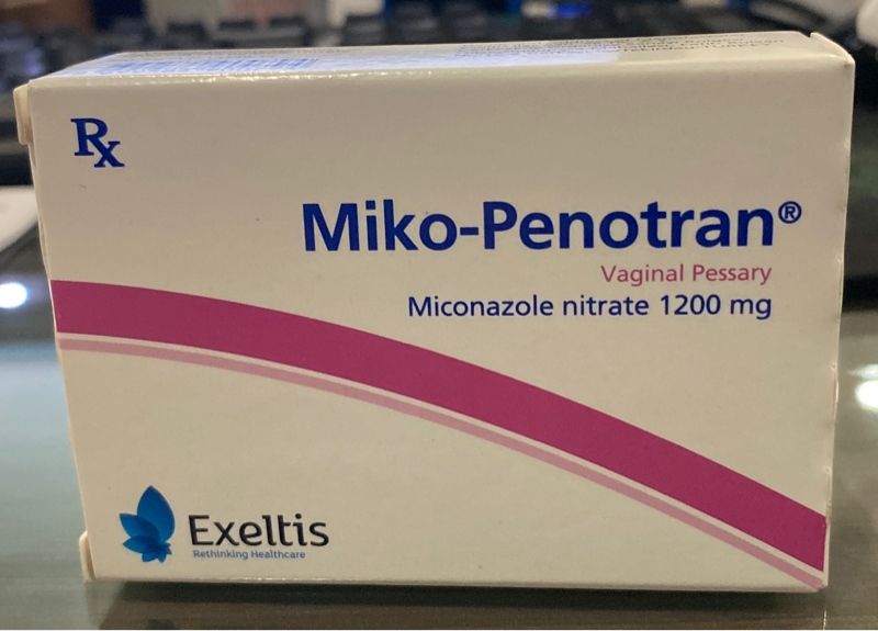 Viên đặt âm đạo Miko-Penotran 1200mg (Hộp 1 viên) - Exeltis Ilac San. ve Tic. A.S (Thổ Nhĩ Kỳ) (Hộp)