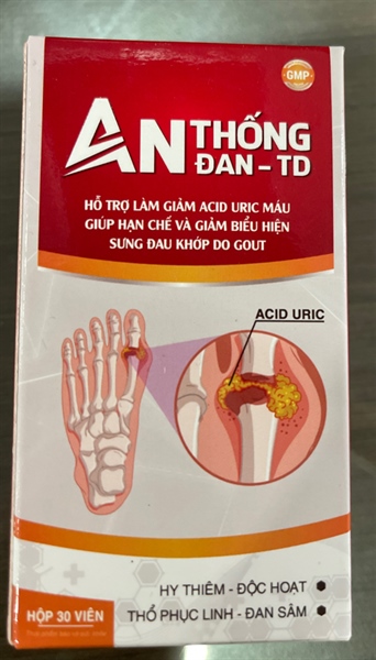 An Thống Đan TD (Hộp 30viên) - HHP