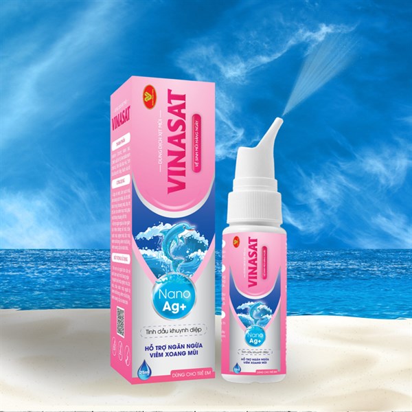 Xịt mũi trẻ em Vinasat 75ml - CNL Việt Nam