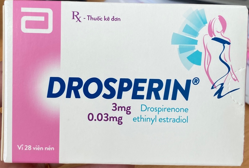 Drosperin 3mg (Tránh thai hàng ngày) (H*28viên) - Chile