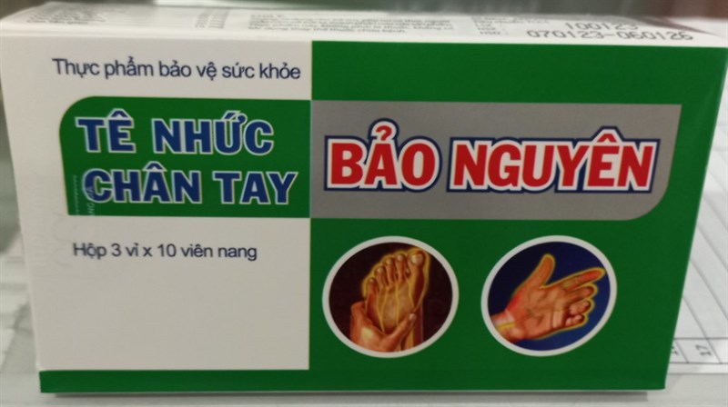 Tê nhức chân tay Bảo Nguyên (H*3vỉ*10viên) - HTP/Santafa