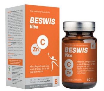 Beswis Vita (Hỗ trợ tăng cường sức khoẻ) (Lọ 60 viên) - VN