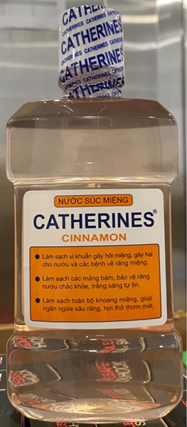 Nước súc miệng Catherines Cinnamon 330ml - Thiên Ân
