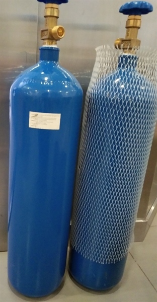 Bình oxy 8lít + đồng hồ