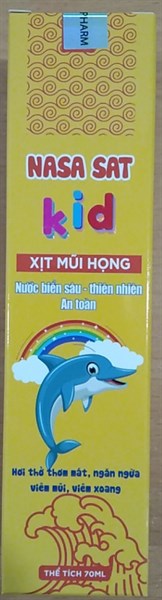 Xịt mũi họng Nasa Sat Kid 70ml - Fusi
