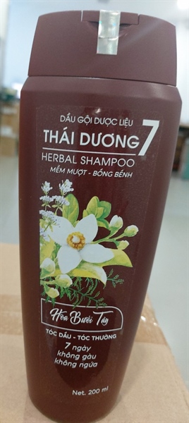 Dầu gội dược liệu TD7 Gold hoa bưởi tây 200ml - Thái Dương