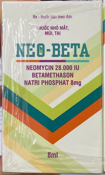 Thuốc nhỏ mắt - mũi - tai Neo - beta 8ml - Dược Khoa (Lọ)