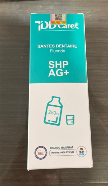 Nước súc miệng SHP AG+ (Chai*250ml) (Xanh) - HHP