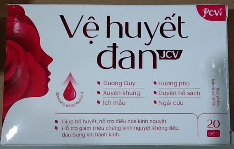 Vệ huyết đan JCV (Hộp*20viên) - J-CVI