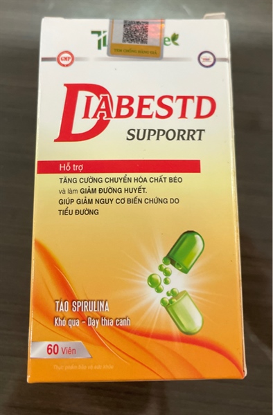 Diabestd supporrt (Lọ 60viên) - HHP