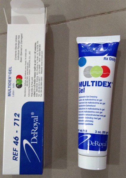 Multidex gel 85g (Điều trị loét, vết thương) - Hoa Kỳ/USA