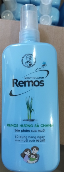 Xịt xua muỗi Remos hương sả chanh 150ml - Rohto/VN 2