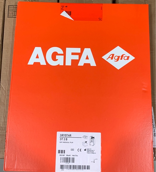 Phim Drystar DT 2B 14 x 17 (35 x 43) (Hộp 100 tờ) - Afga/Bỉ