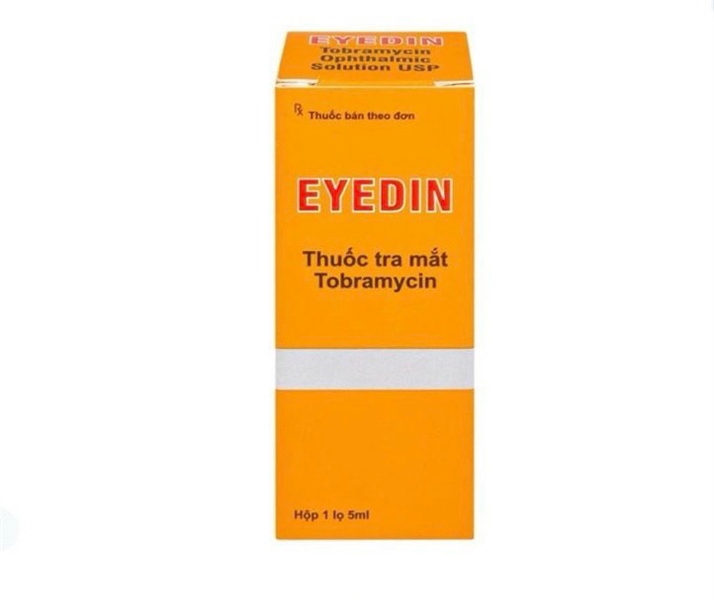 Thuốc tra mắt Eyedin (Tobramycin 5ml) - Makcur/ Ấn Độ (Lọ)