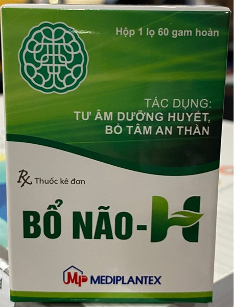 Bổ não - H (Lọ*60gam hoàn) - Mediplantex