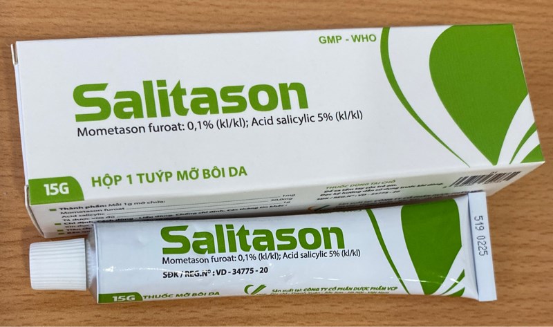 Salitason 15g (Dùng ngoài cho các trường hợp bệnh vảy nến) - VCP