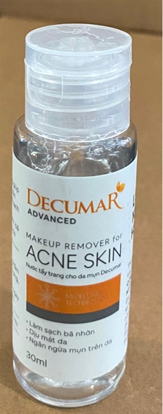 Decumar Sample 30ml (Nước tẩy trang cho da mụn) - CVI