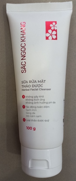 Sữa rửa mặt sắc ngọc khang 100g - HTP Pharma 2