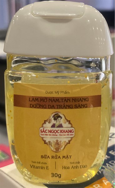 Sữa rửa mặt sắc ngọc khang 30g - HTP Pharma/Santafa