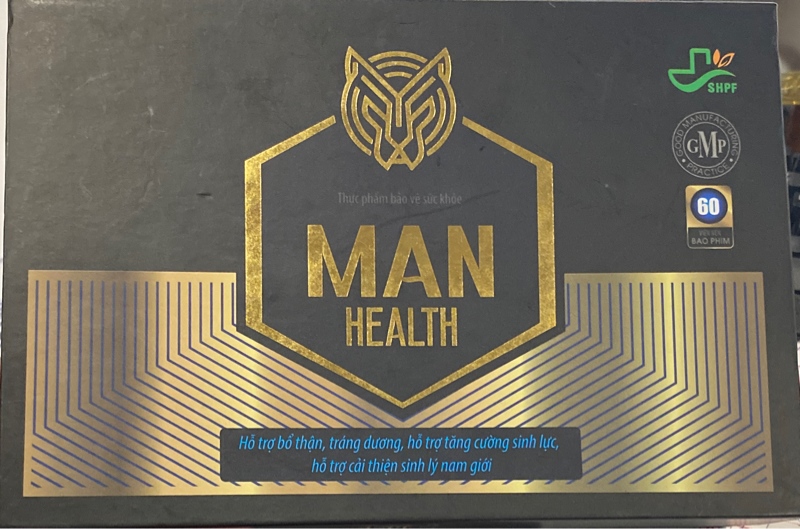 Man Health (Hỗ trợ bổ thận, tráng dương) (Hộp 2 lọ x 30 viên) - Foxs-USA