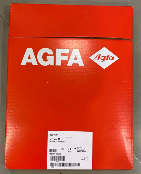 Phim X - Quang 30 x 40 (Hộp 100 tờ) - AGFA/Bỉ