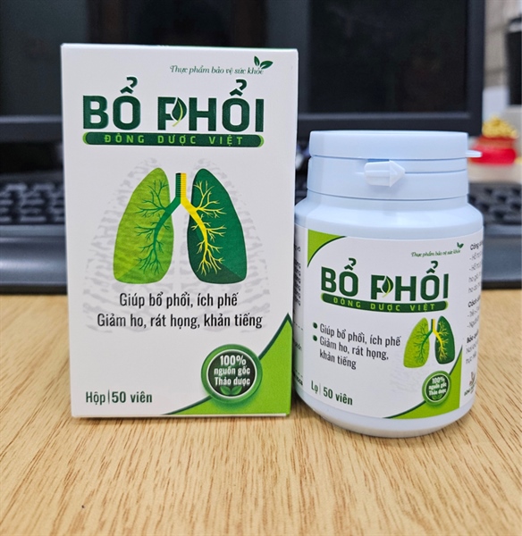 Bổ phổi đông dược việt(Lọ 50 viên) - Đông Dược Việt