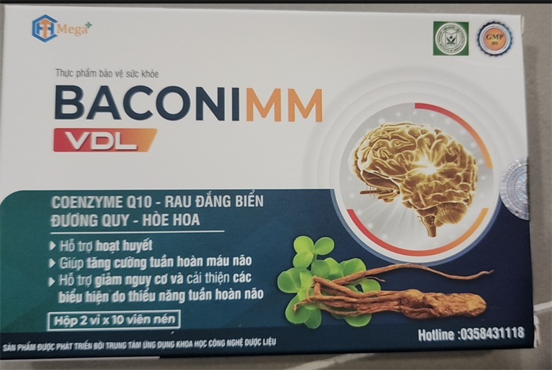 TPBVSK Baconimm VDL (Hộp2vỉ*10viên) - HTC Mega/VN
