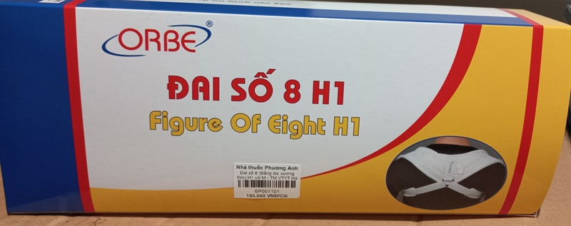 Đai số 8 (Băng đai xương đòn) H1 cỡ M - TM VTYT Hà Nội