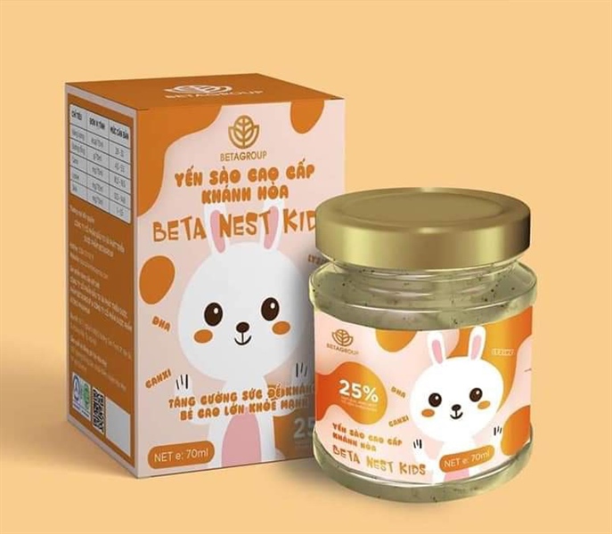 Betanest yến sào kids 70ml (Siêu nhân + thỏ) - Betagroup 2