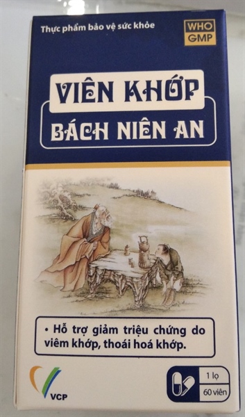Viên khớp Bách niên an (Lọ 60 viên) - VCP