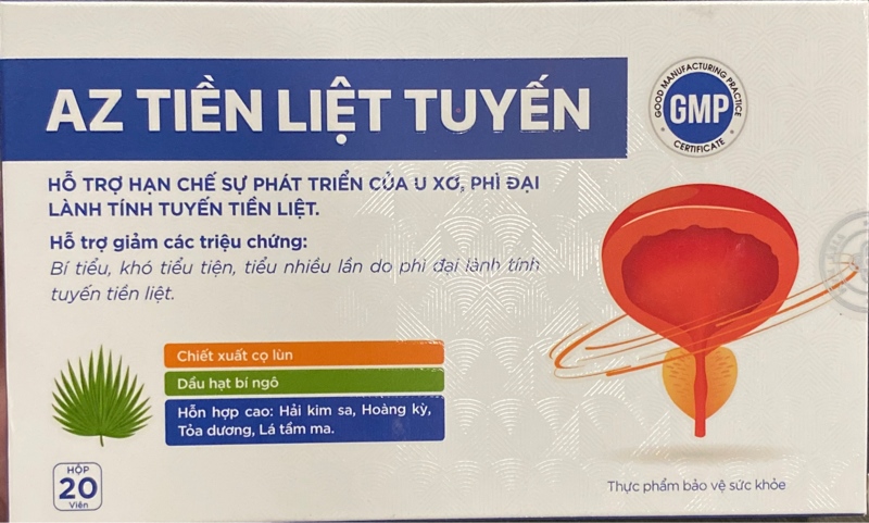 AZ Tiền liệt tuyến (Hộp 2 vỉ x 10 viên) - Grow Green AZ