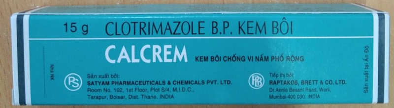 Calcrem 15g (Clotrimazole) - India