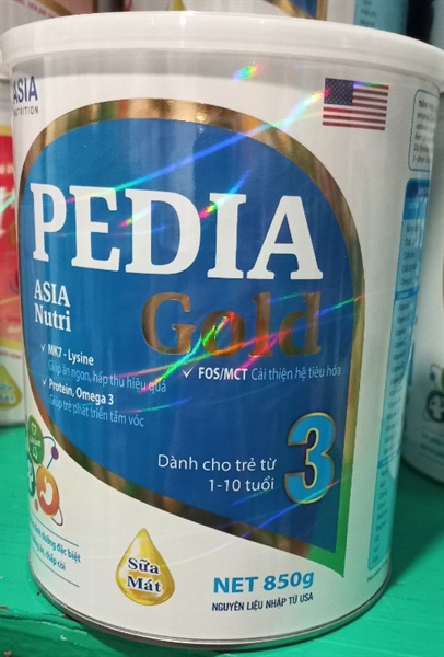Sữa Nutri Pedia Gold 3 - 850g (Cho trẻ từ 1 - 10 tuổi) - Asia 2