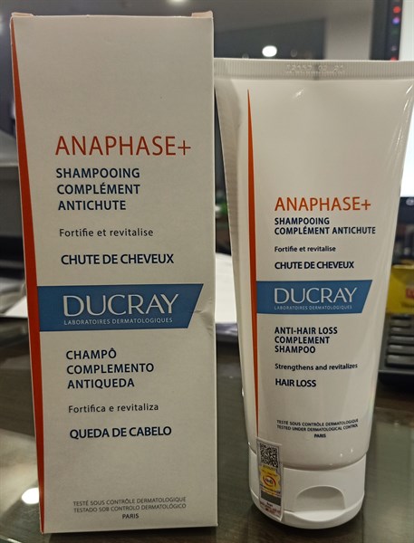 Dầu gội giảm rụng tóc Ducray Anaphase + shampoo 200ml - Pháp