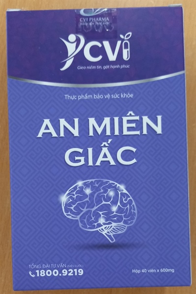 An miên giấc (Hộp 4 vỉ x 10 viên) - J-CVI