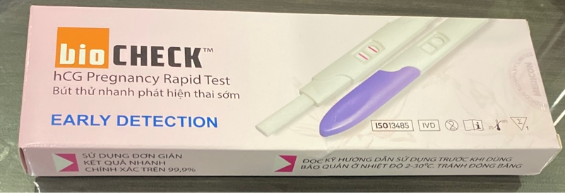 Bút thử thai Early Detection biochech (Bộp 1 bút) - Medicon