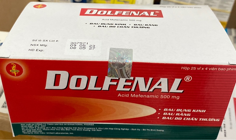Dolfenal 500 (H*25vỉ*4viên) - United pharma