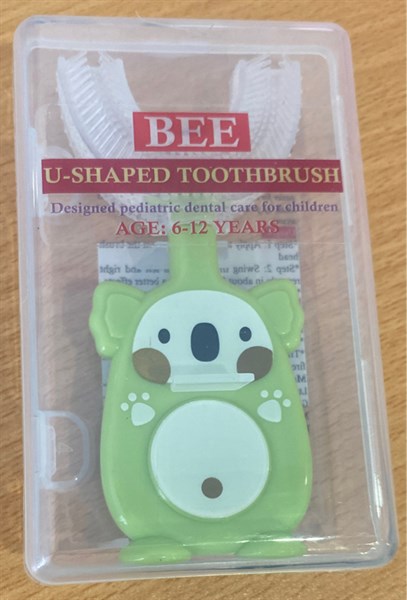 Bàn chải hình chữ U hiệu Bee (Dành cho trẻ từ 6-12 tuổi) - Hàn Quốc/Imexco