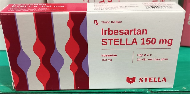 Irbesartan stella 150mg (H*2vỉ*14viên) - Stella