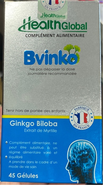 Bvinko (Bổ não) (Lọ 45 viên) - Pháp (Inophat Pharma)