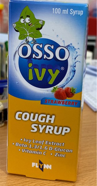 Osso ivy 100ml (Hỗ trợ tăng sức đề kháng, giảm ho...) - Vương Quốc Anh