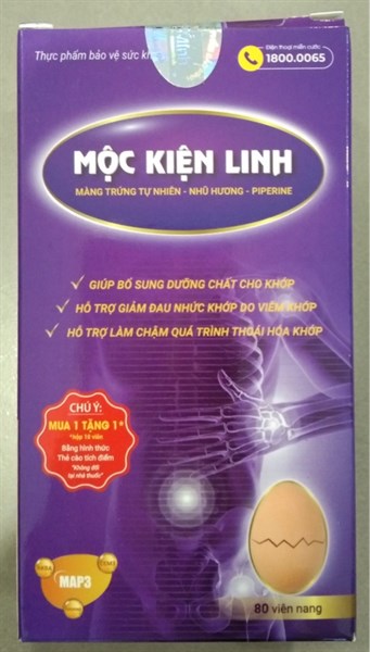 Mộc kiện linh (Lọ 80viên) - Bảo Minh