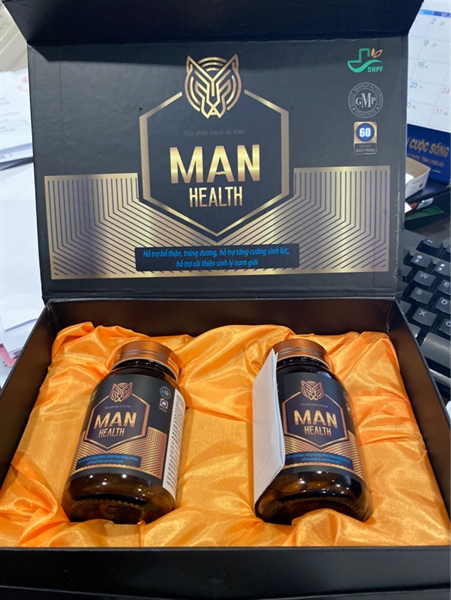 Man Health (Hỗ trợ bổ thận, tráng dương) (Hộp 2 lọ x 30 viên) - Foxs-USA 2