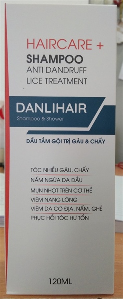 Dầu tắm gội trị gàu và chấy Danlihair 120ml - Thành Phát