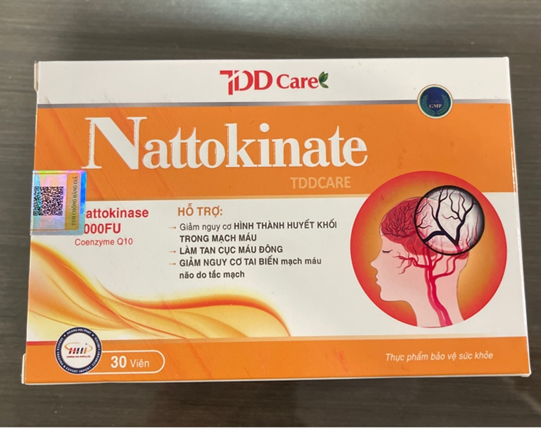 Nattokinate (Hộp 3 vỉ x 10 viên) - HHP