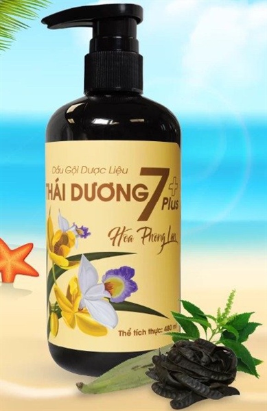 Dầu gội dược liệu TD7 + Plus 480ml (Hoa Phong Lan) - Thái Dương 2