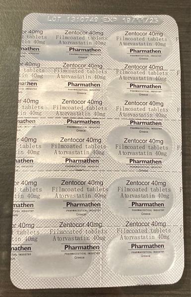 Zentocor 40mg (Hộp 3 vỉ x 10 viên) - Pharmathen (viên)