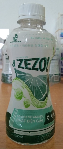 Zezol - vị chanh 250ml (Bù nước và điện giải) - OPD/Viễn Dương